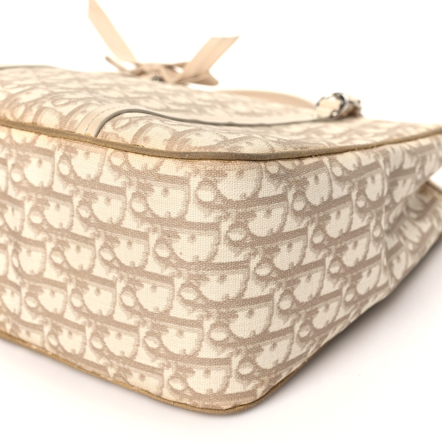 Christian Dior Monogram Trotter Romantique Tote Beige 10 of 14