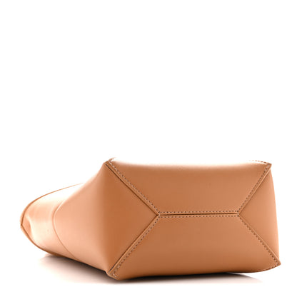 Loewe Shiny Calfskin Mini Puzzle Fold Tote Warm Desert 4 of 12
