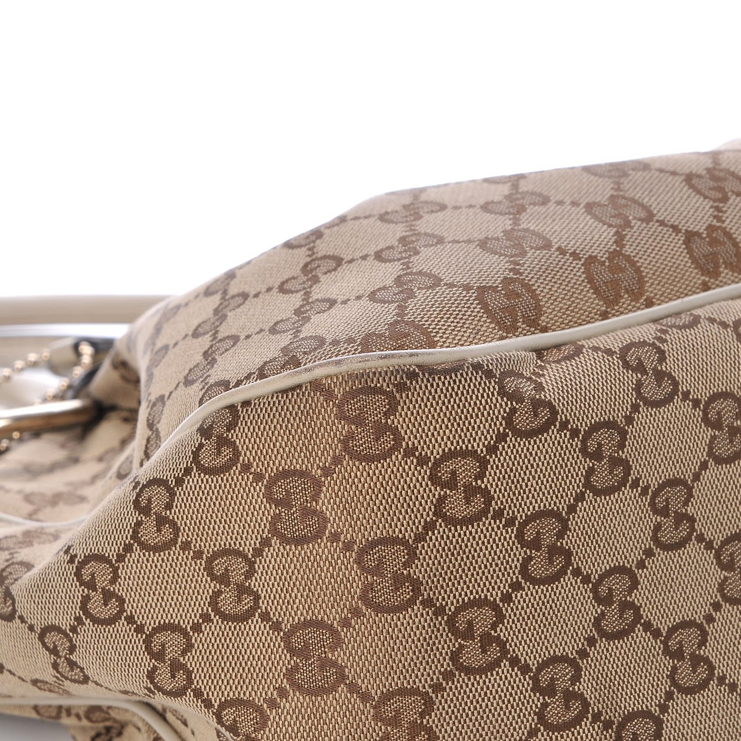 Monogram Medium Sukey Top Handle Tote Off White