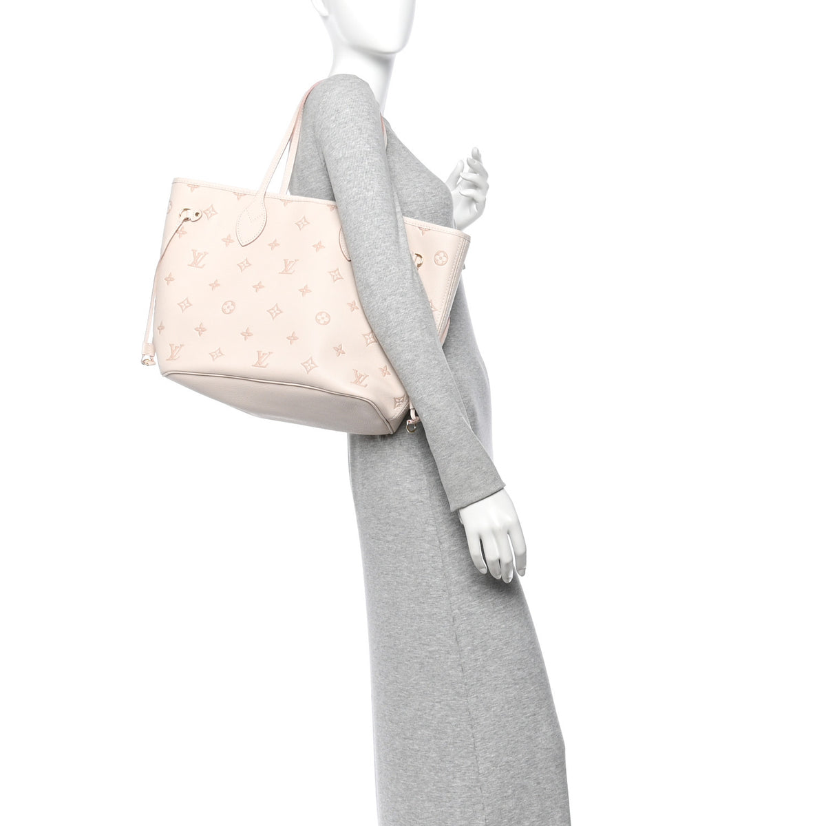Louis Vuitton Monogram Debossed Neverfull MM Eden 2 of 11