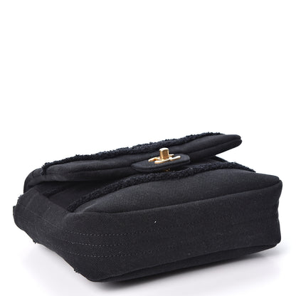 Chanel Denim Coco Flap Black 3 of 9