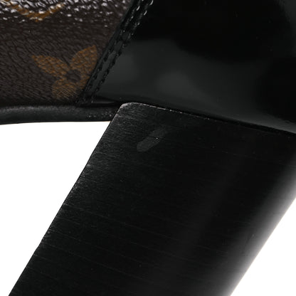Louis Vuitton Patent Calfskin Monogram Star Trail Ankle Boots 40 Black 11 of 12