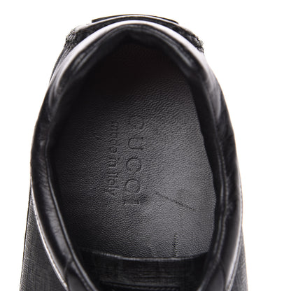 Gucci GG Supreme Monogram Mens Sneakers 10 Black 7 of 11