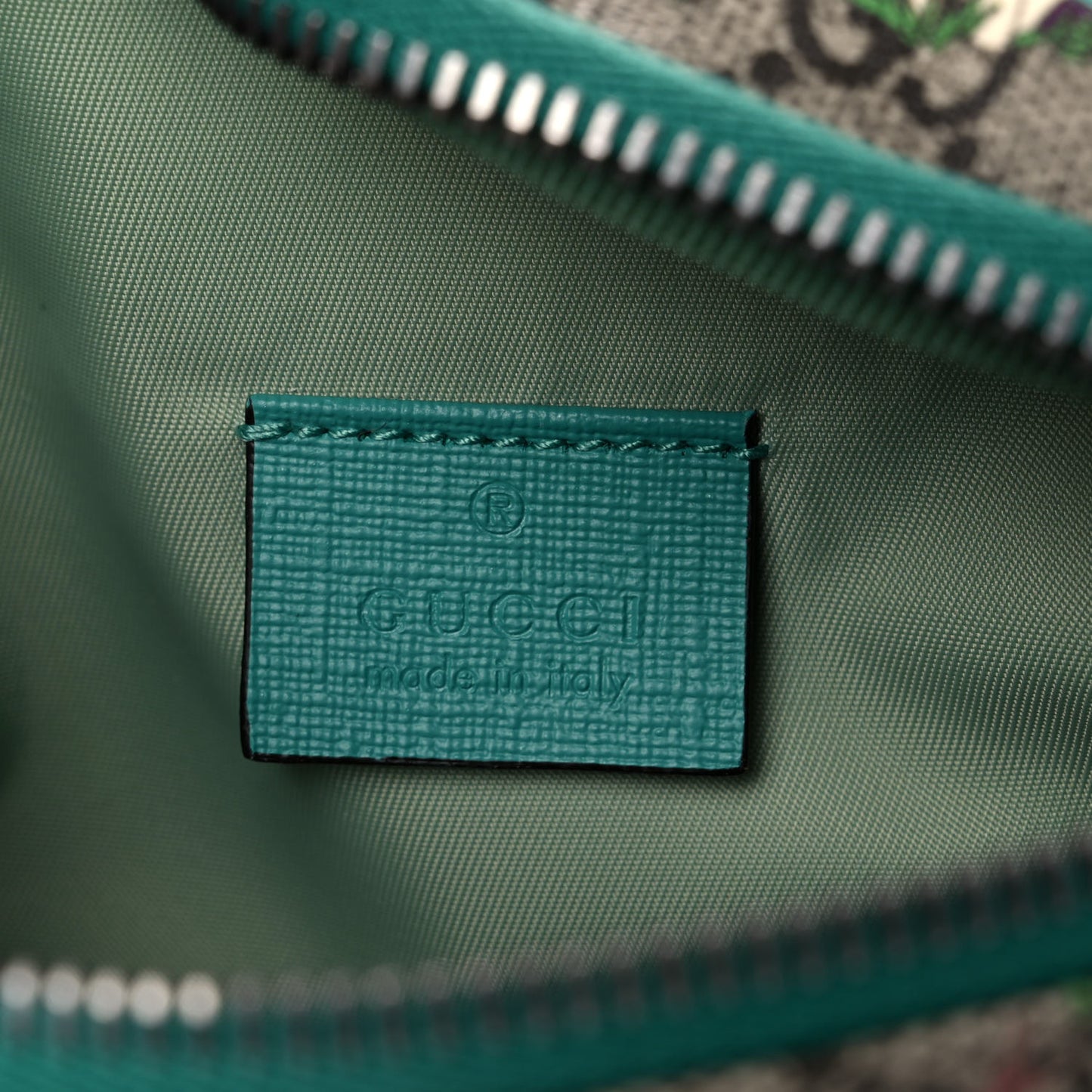 GG Supreme Childrens Mushroom Print Belt Bag