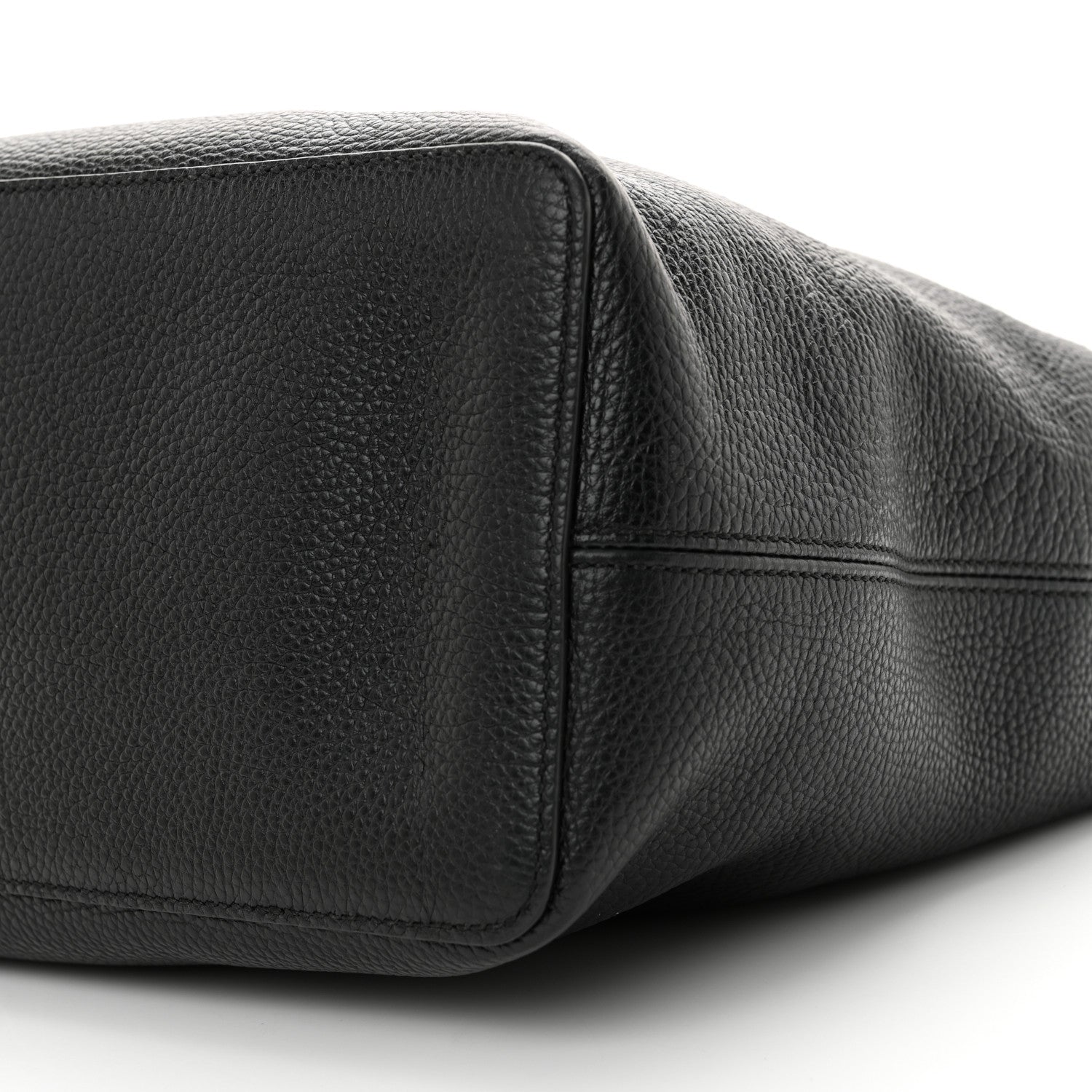 Gucci Pebbled Calfskin Large Soho Hobo Black 10 of 10