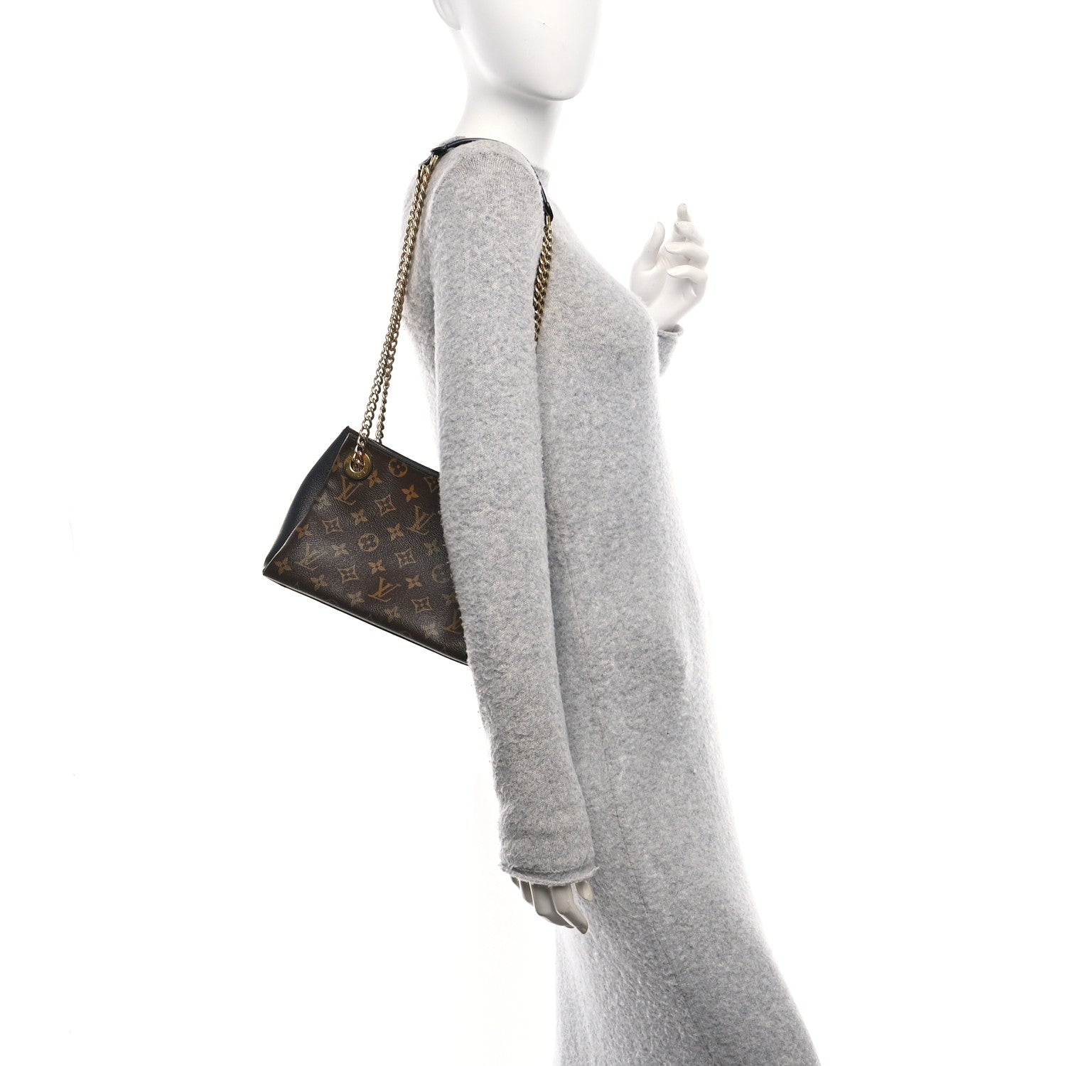 Louis Vuitton Monogram Surene BB Black 2 of 10
