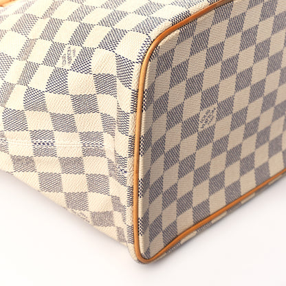Louis Vuitton Damier Azur Saleya MM 8 of 10
