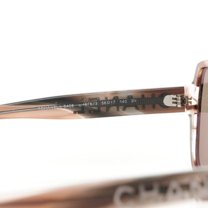 Chanel Acetate Square Sunglasses 5408-A Brown 5 of 8
