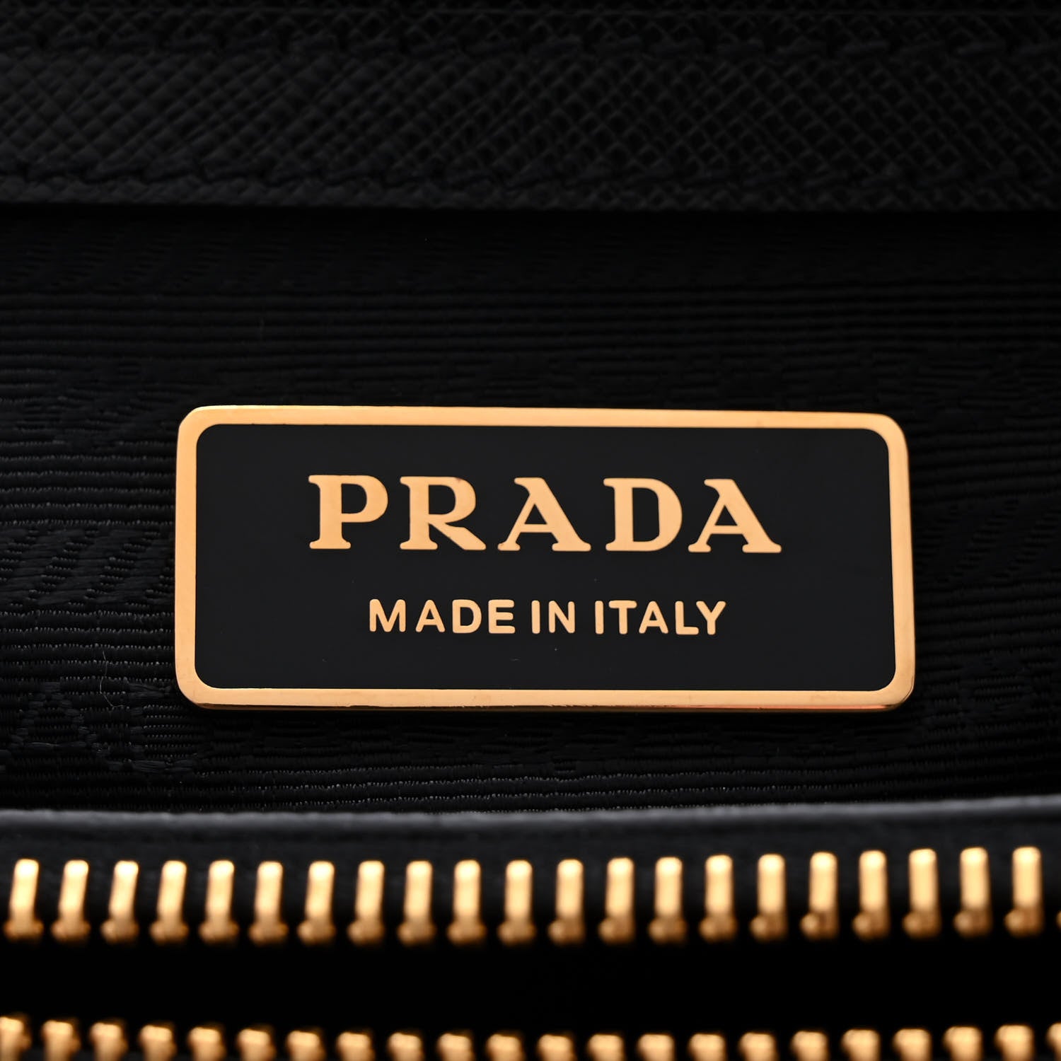 Prada Saffiano Small Galleria Double Zip Tote Black 6 of 10