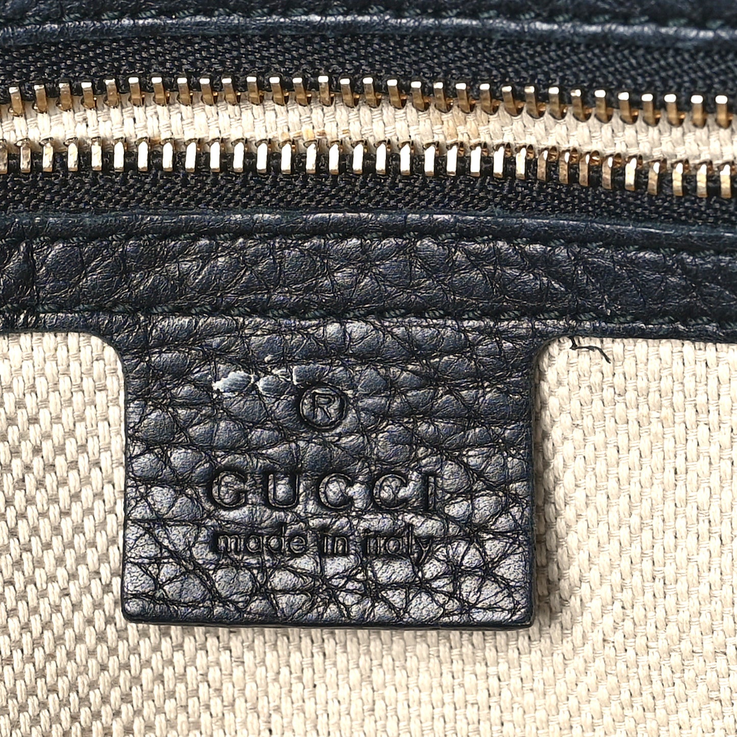 Pebbled Calfskin Small Soho Bowler Black