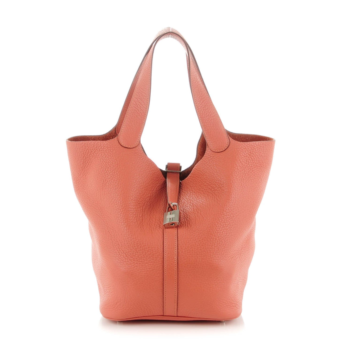 Taurillon Clemence Picotin Lock 26 GM Rose Thè