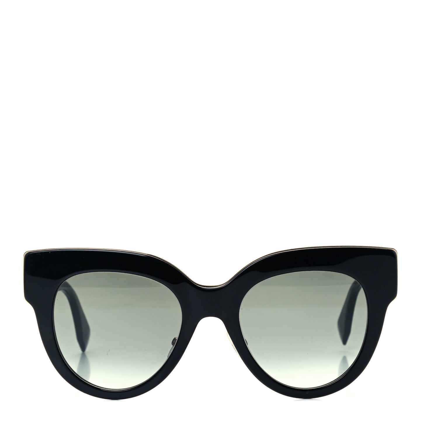 Acetate F is Fendi Cat Eye Sunglasses FF 0360/G/S Black