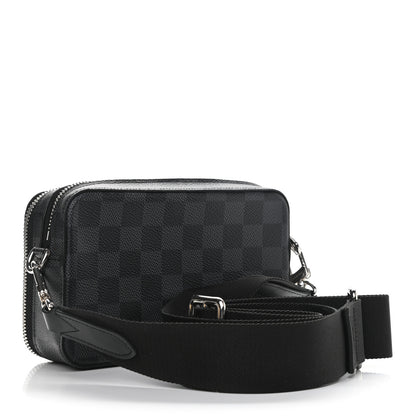 Louis Vuitton Damier Graphite Alpha Wearable Wallet 3 of 10