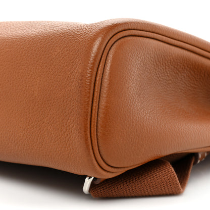 Hermes Natural Barenia Faubourg Hac A Dos PM Backpack Fauve 7 of 15