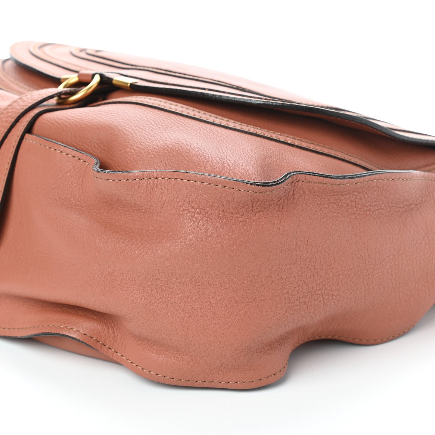 Calfskin Large Marcie Hobo Coral