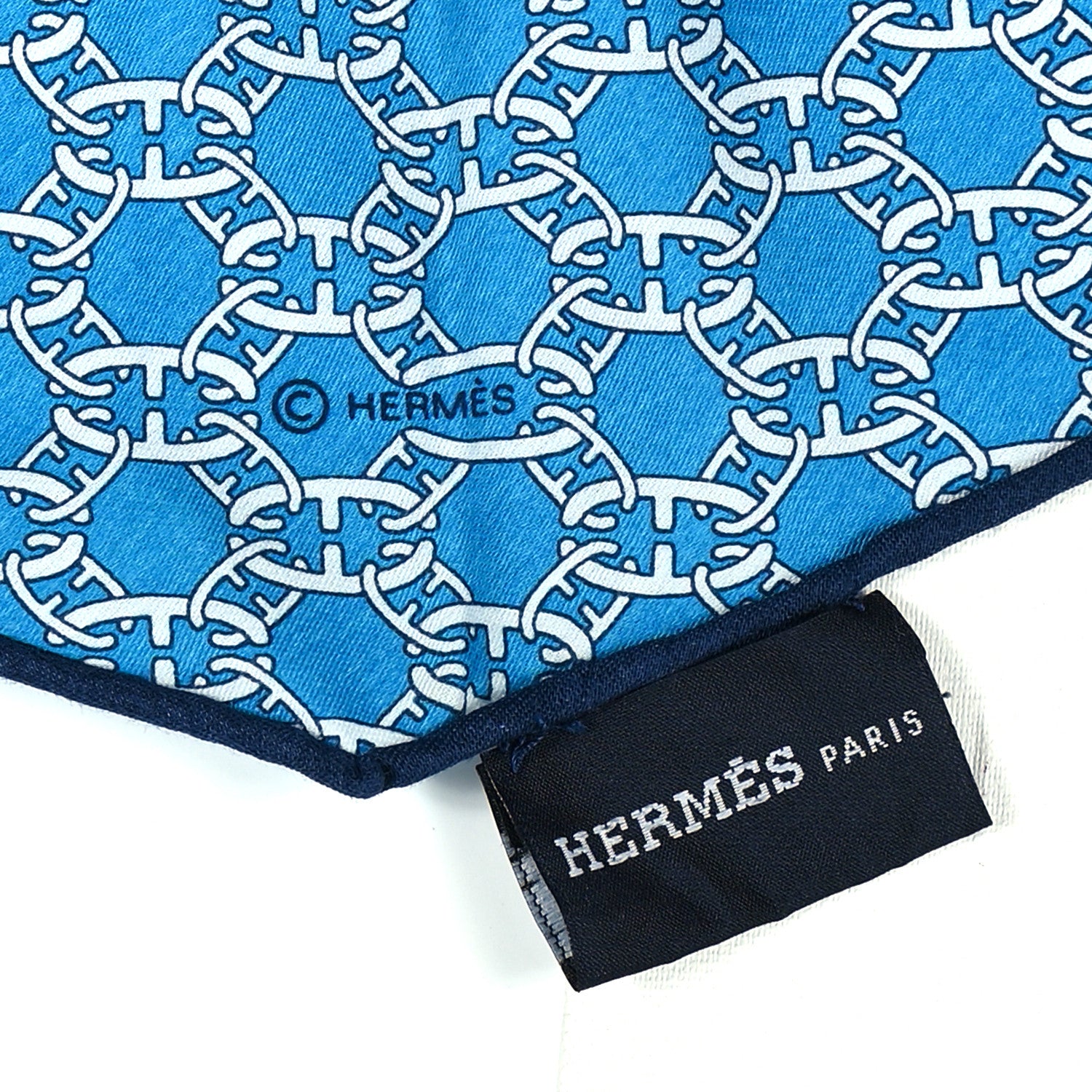 Hermes Cotton Blason Losange Scarf GM 4 of 5