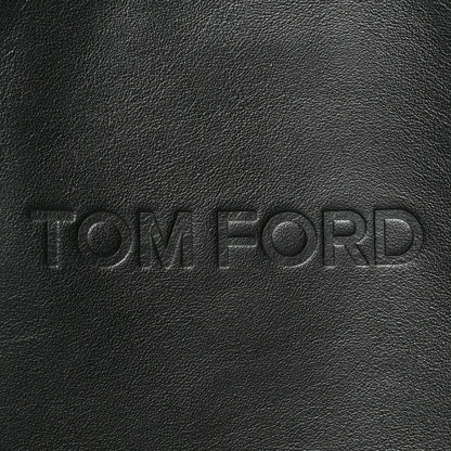 Tom Ford Smooth Calfskin Tubo Vertical Tote Black 7 of 13