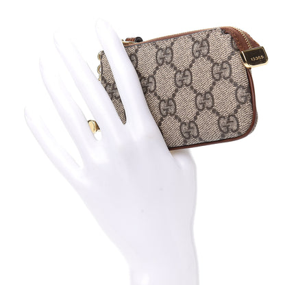 Gucci GG Supreme Monogram Key Case Brown 2 of 9