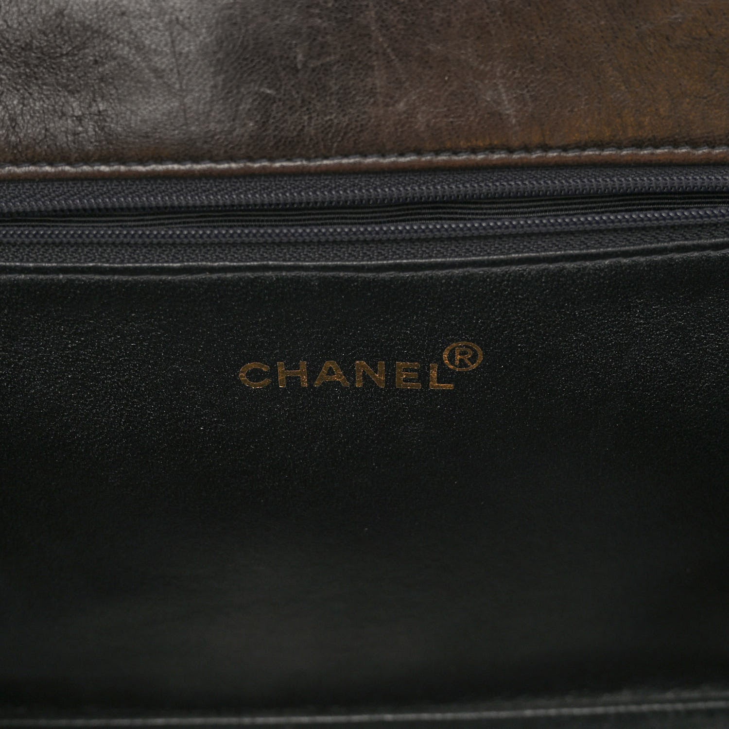 Chanel Patent Quilted Grand Shopping Tote GST Black 6 of 11