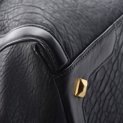 MCM Calfskin Lambskin Marion Bowler Bag Black 13 of 16