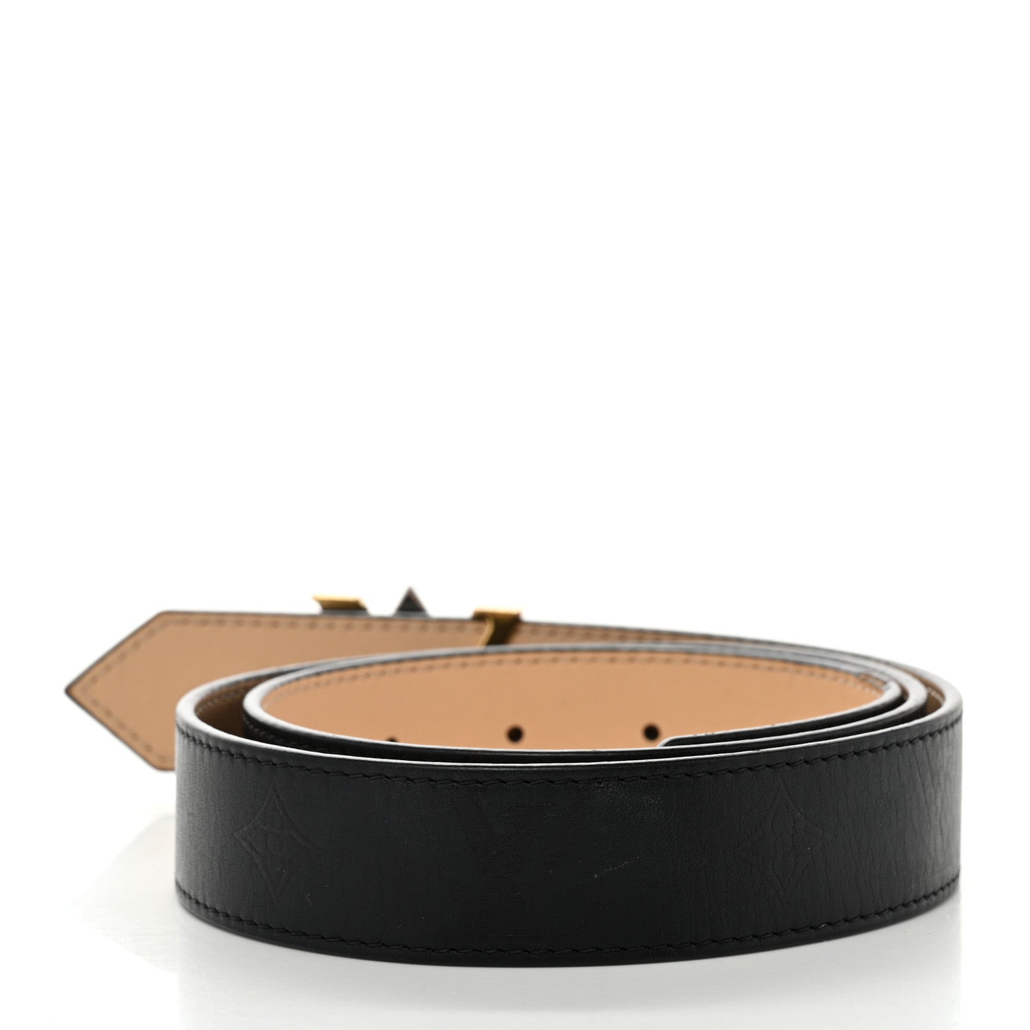 Louis Vuitton Calfskin 40mm LV Twist Belt Black 2 of 7