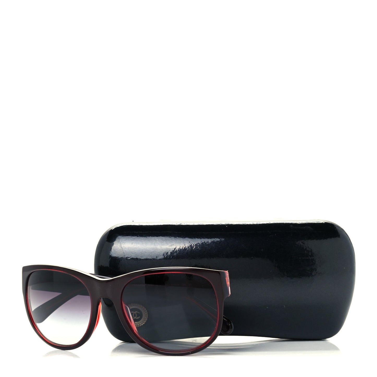 CC Logo Sunglasses 5182 Red