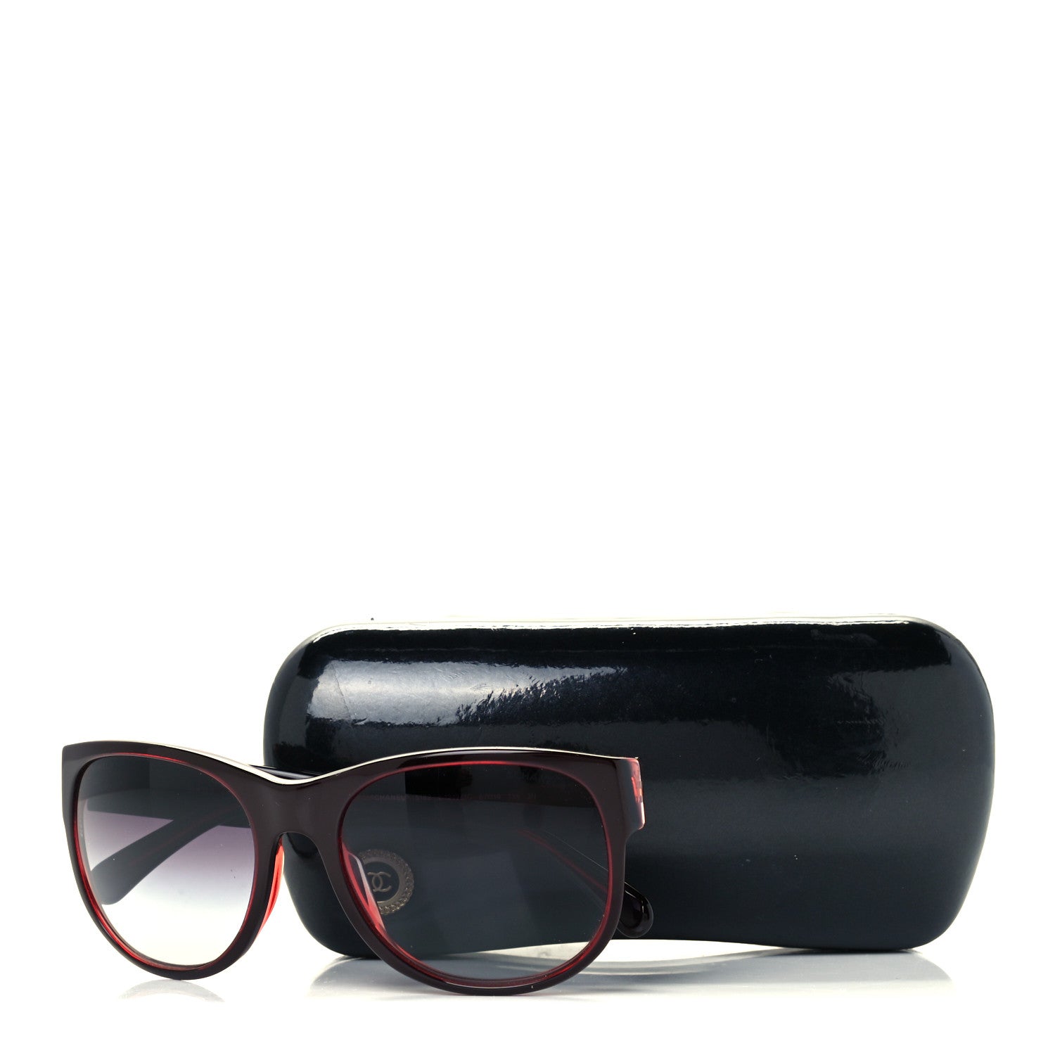Chanel CC Logo Sunglasses 5182 Red 7 of 7