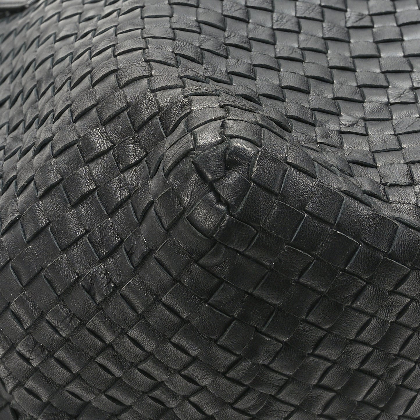 Nappa Intrecciato Large Tote Black