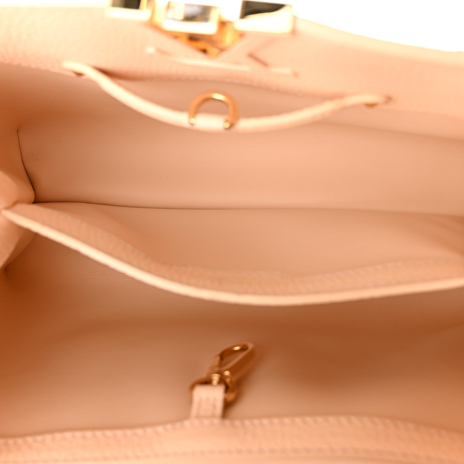 Louis Vuitton Taurillon Wild At Heart Capucines PM Creme Multicolor 5 of 10