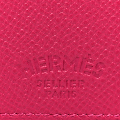 Hermes Epsom Capucine Hat Clip Rose Mexico 3 of 4