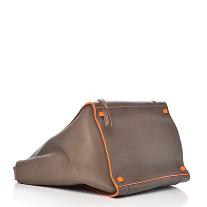 Celine Supple Calfskin Medium Phantom Luggage Grey 4 of 10