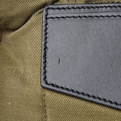Saint Laurent Gabardine Noe Backpack Khaki 8 of 12