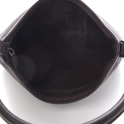 Gucci Denim Monogram Abbey D Ring Hobo Brown 5 of 10