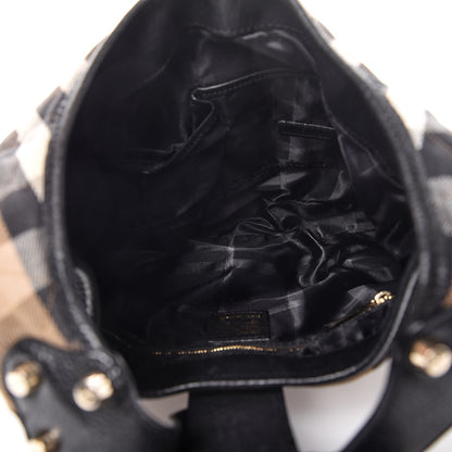 Burberry House Check Quilted Brook Hobo 5 of 8