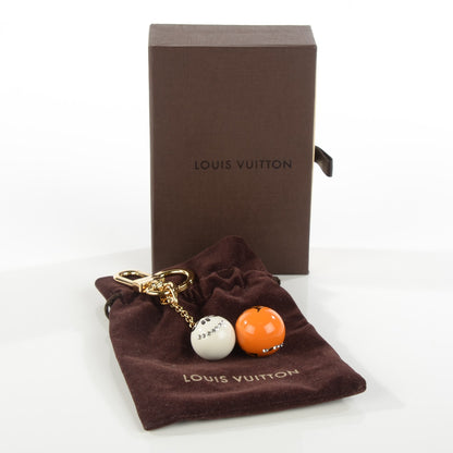 Louis Vuitton Halloween Jack and Lucie Key Holder Orange 5 of 5