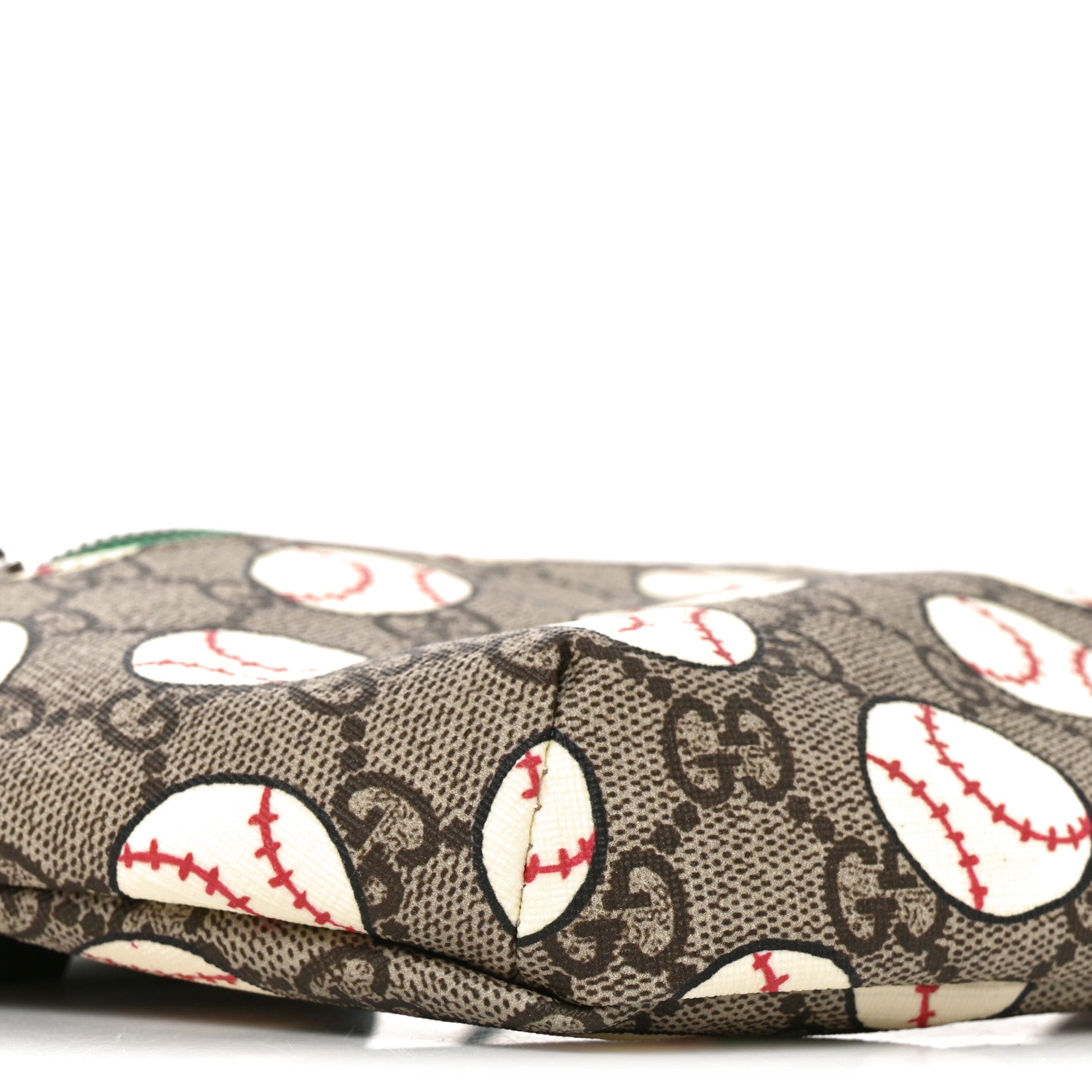 Gucci GG Supreme Monogram Baseballs Web Childrens Belt Bag 8 of 9