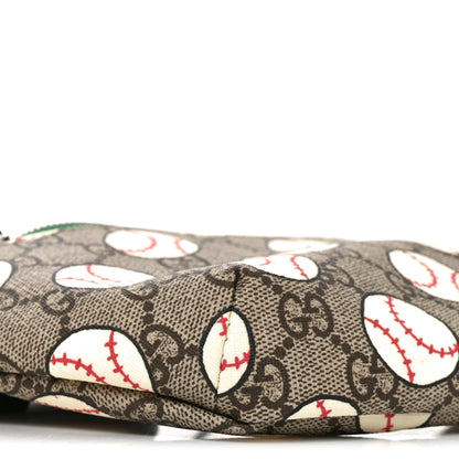 Gucci GG Supreme Monogram Baseballs Web Childrens Belt Bag 8 of 9