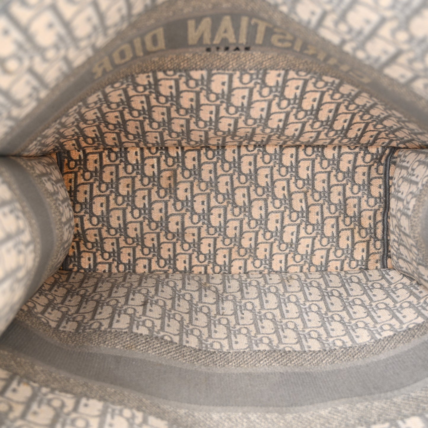 Oblique Large Book Tote Grey