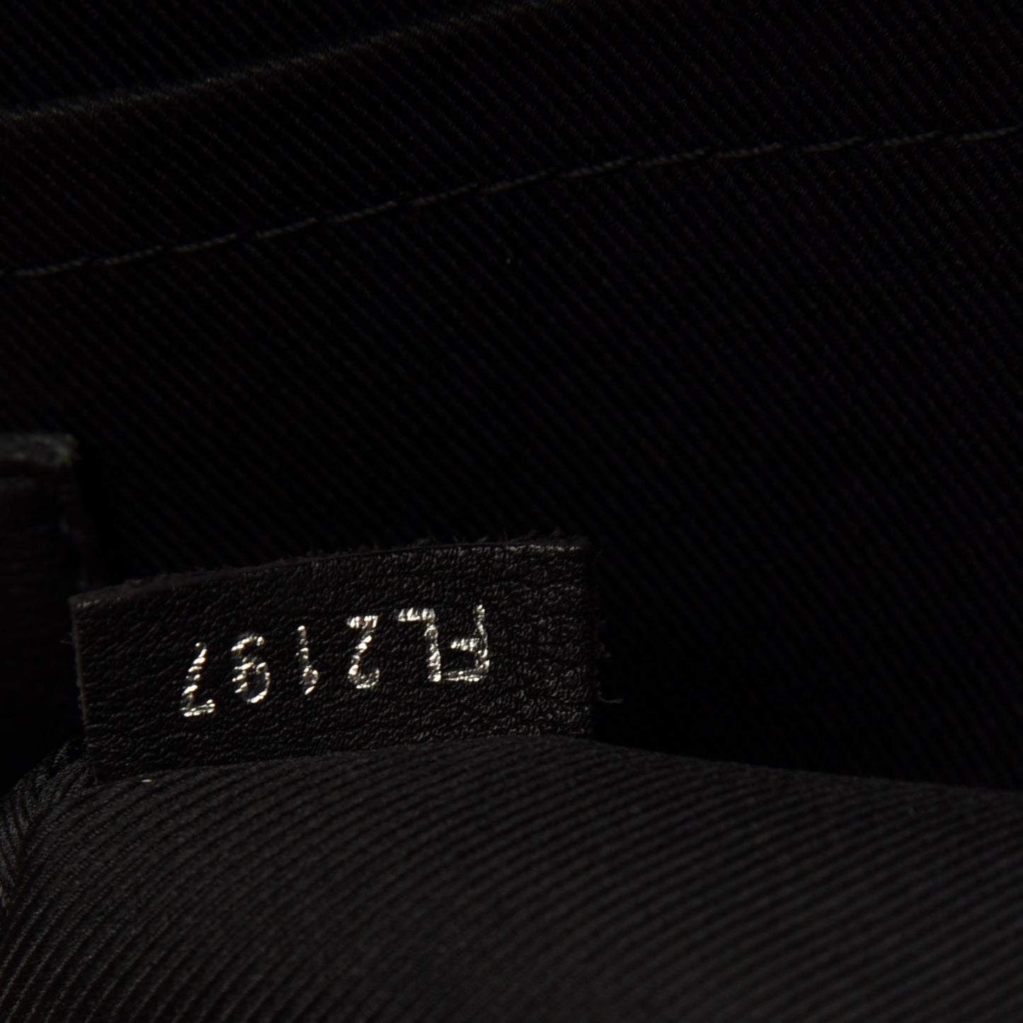 Lambskin Spaceship Embossed Palm Springs Backpack PM Black