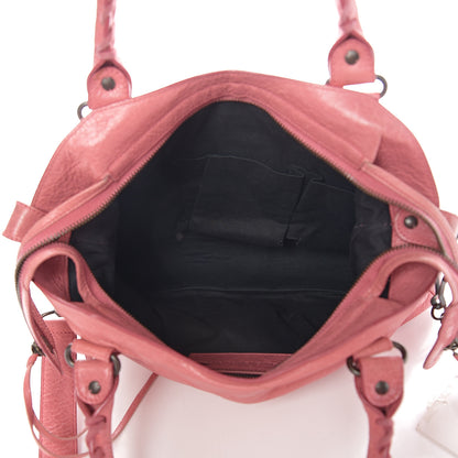 Balenciaga Agneau Classic Hardware Town Rose Bombon Raspberry 4 of 9