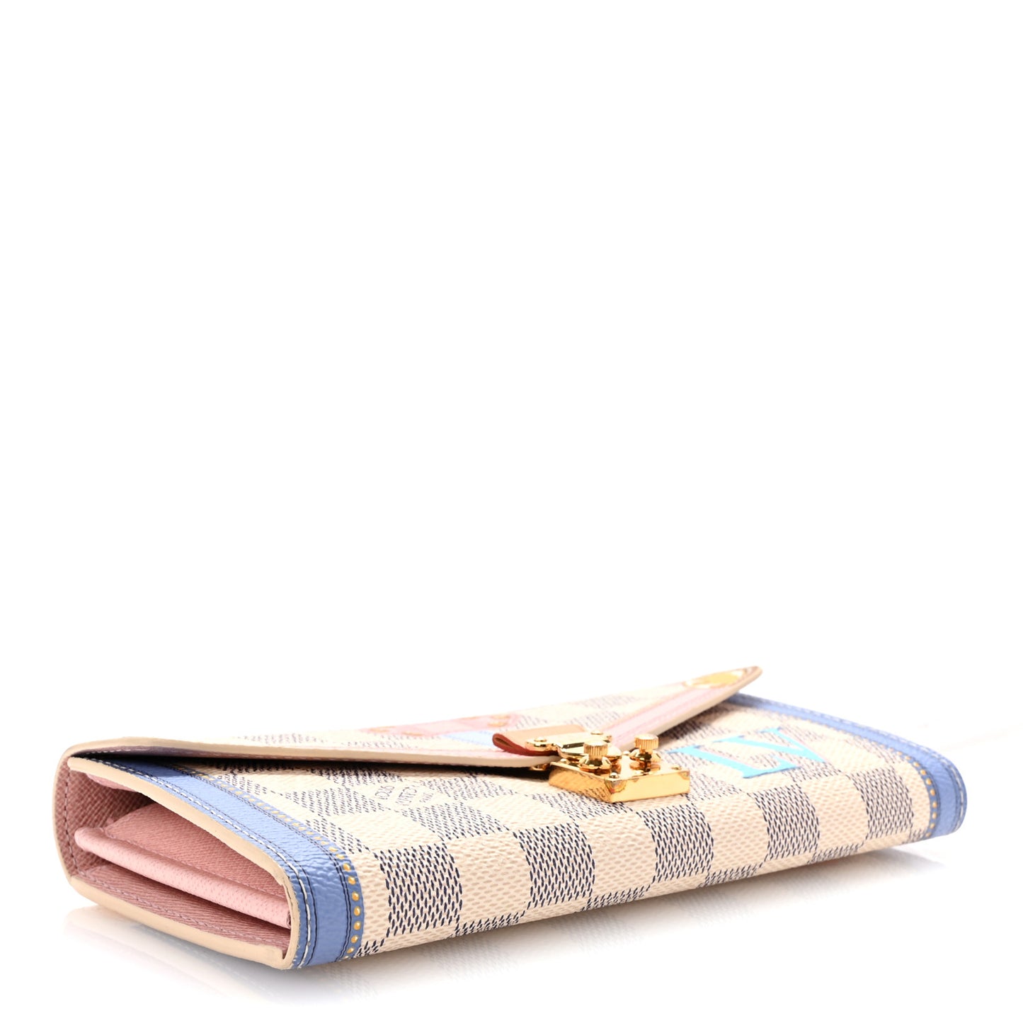 Damier Azur Summer Trunks Sarah Wallet NM