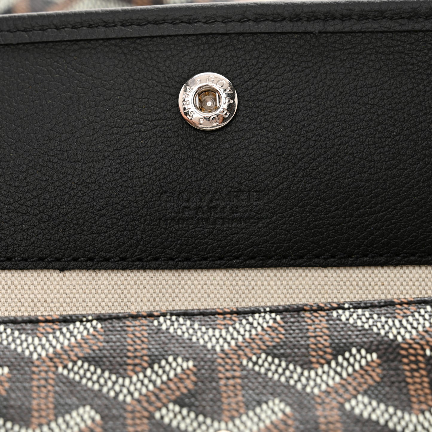 Goyardine Boheme Hobo Black