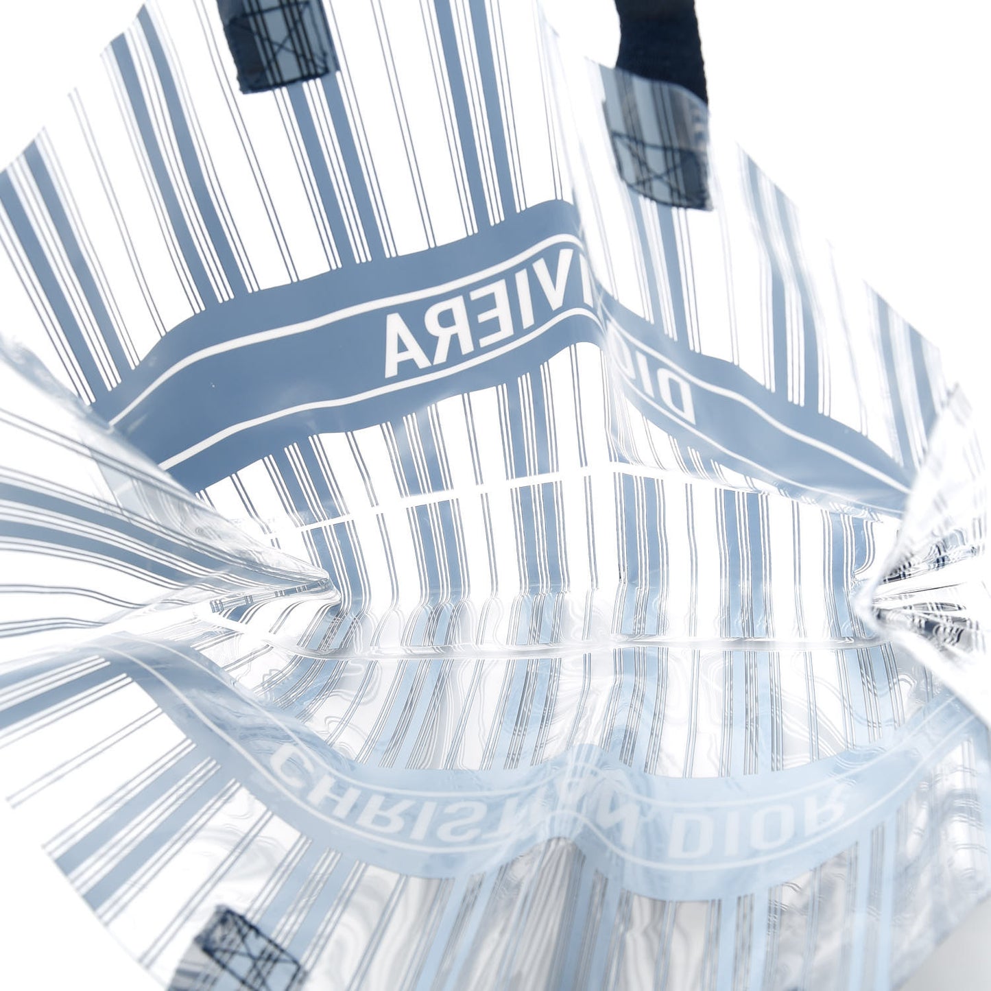 Plastic Diorivera Tote Navy