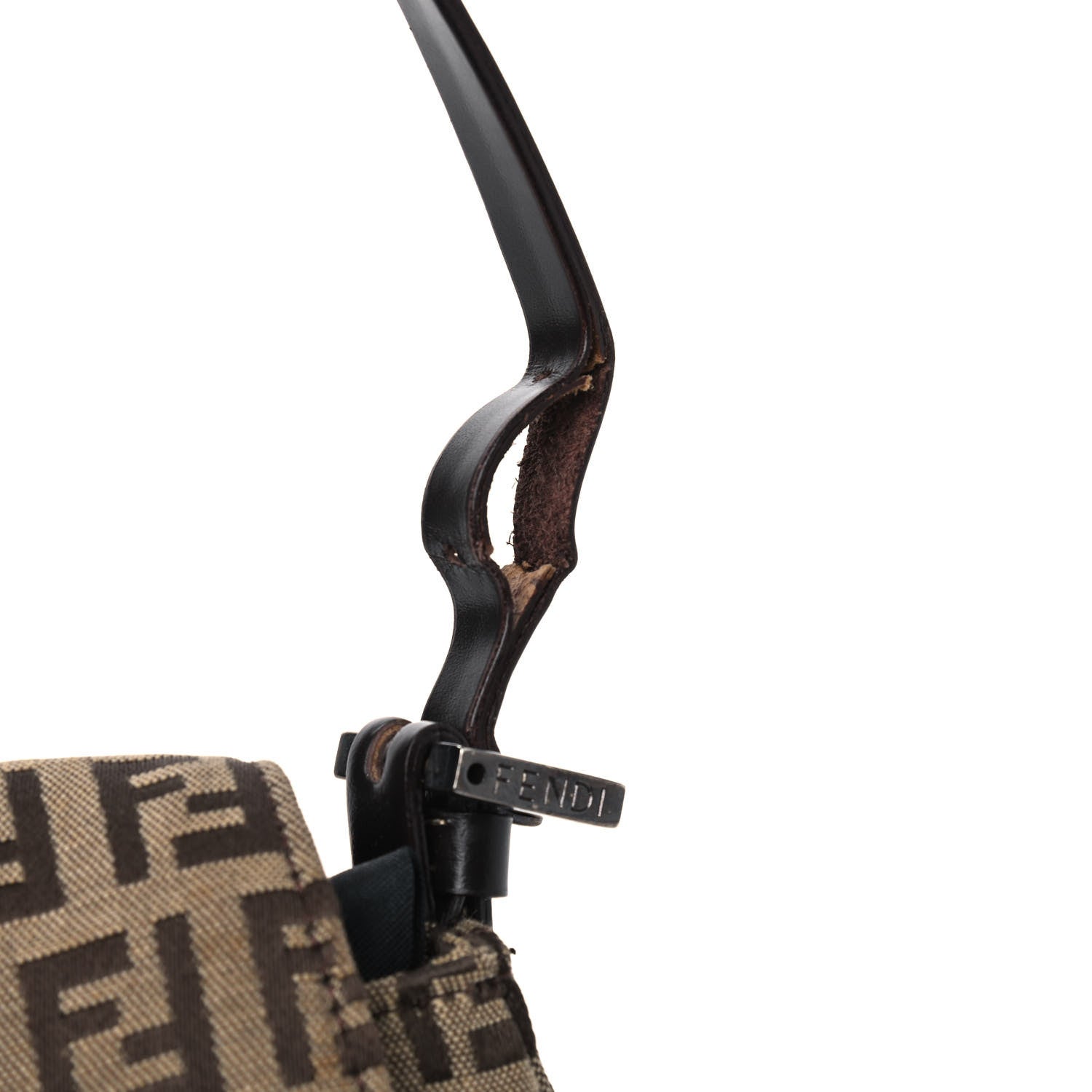 Fendi Zucchino Mini Mama Baguette Tobacco 14 of 18