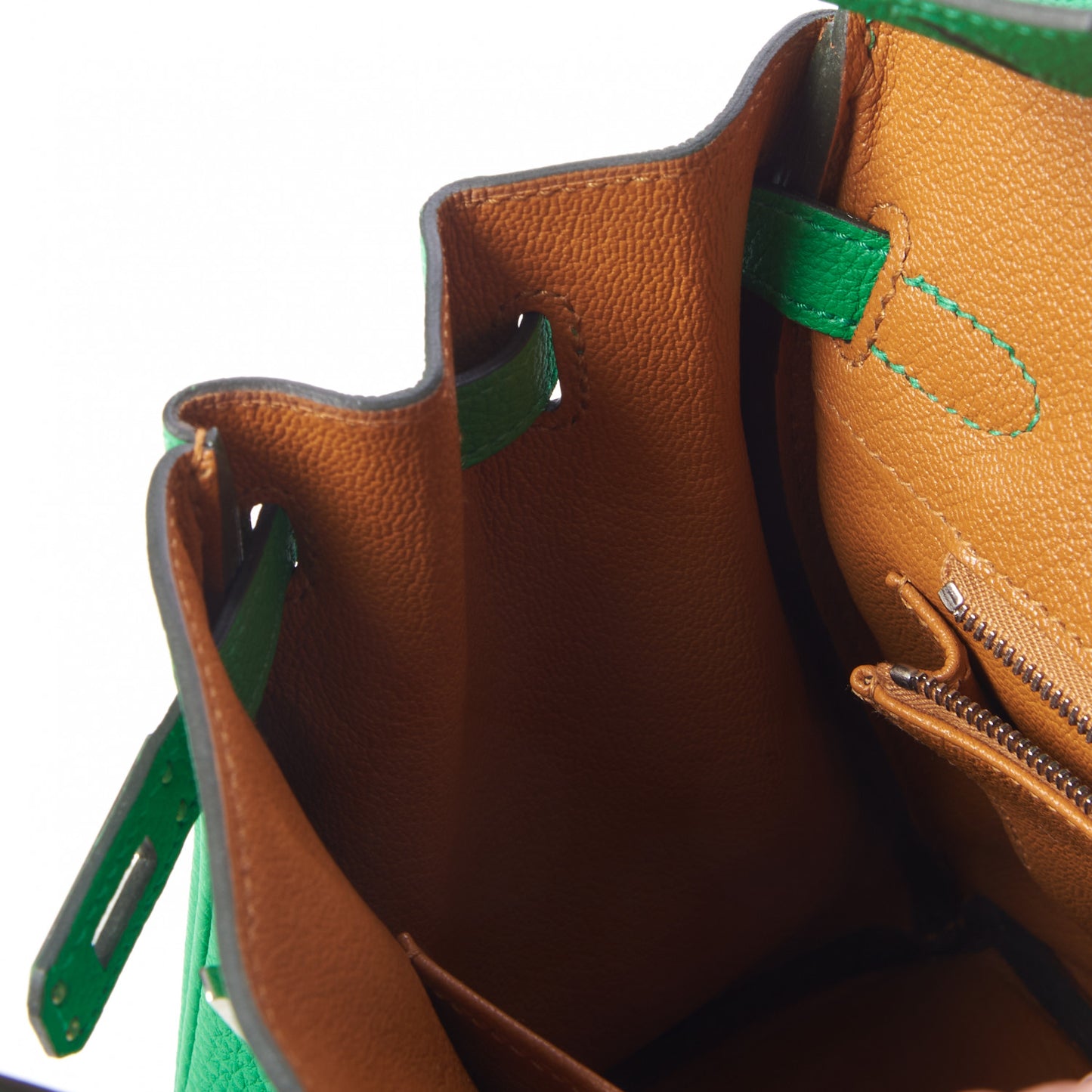Togo Verso Birkin 25 Bambou Caramel