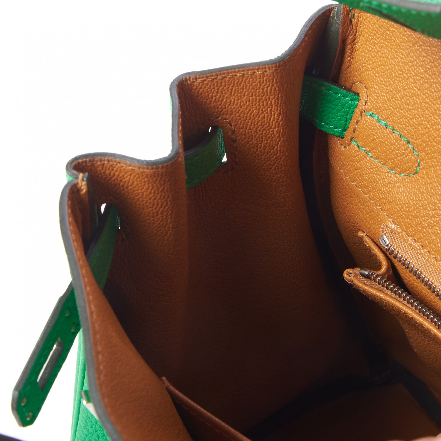 Hermes Togo Verso Birkin 25 Bambou Caramel 19 of 31