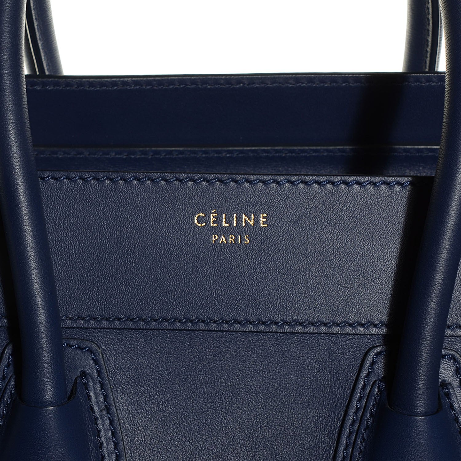 Celine Smooth Calfskin Mini Luggage Ink 18 of 18