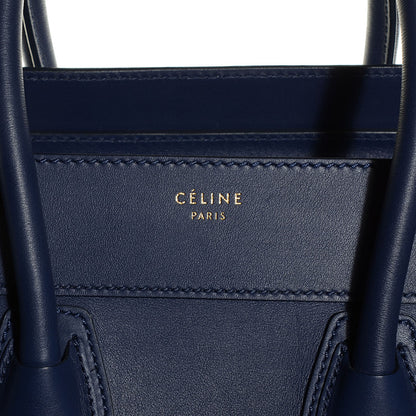 Celine Smooth Calfskin Mini Luggage Ink 18 of 18
