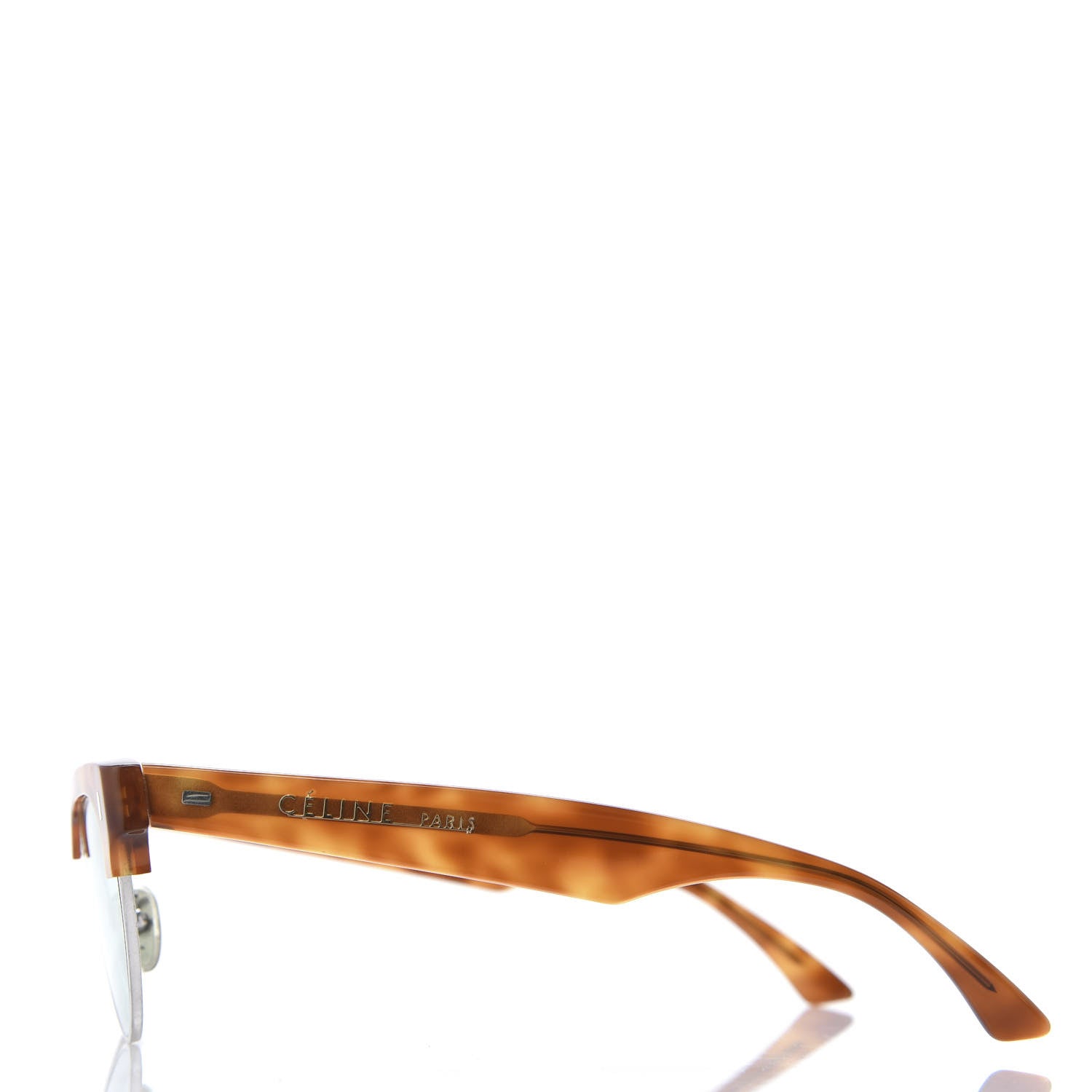 Celine Acetate Cat Eye Sunglasses CL40059U Tortoise 2 of 7