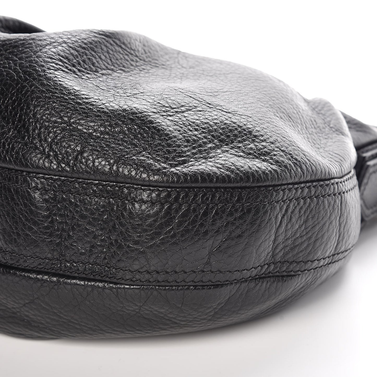 Calfskin Small Malika Hobo Black